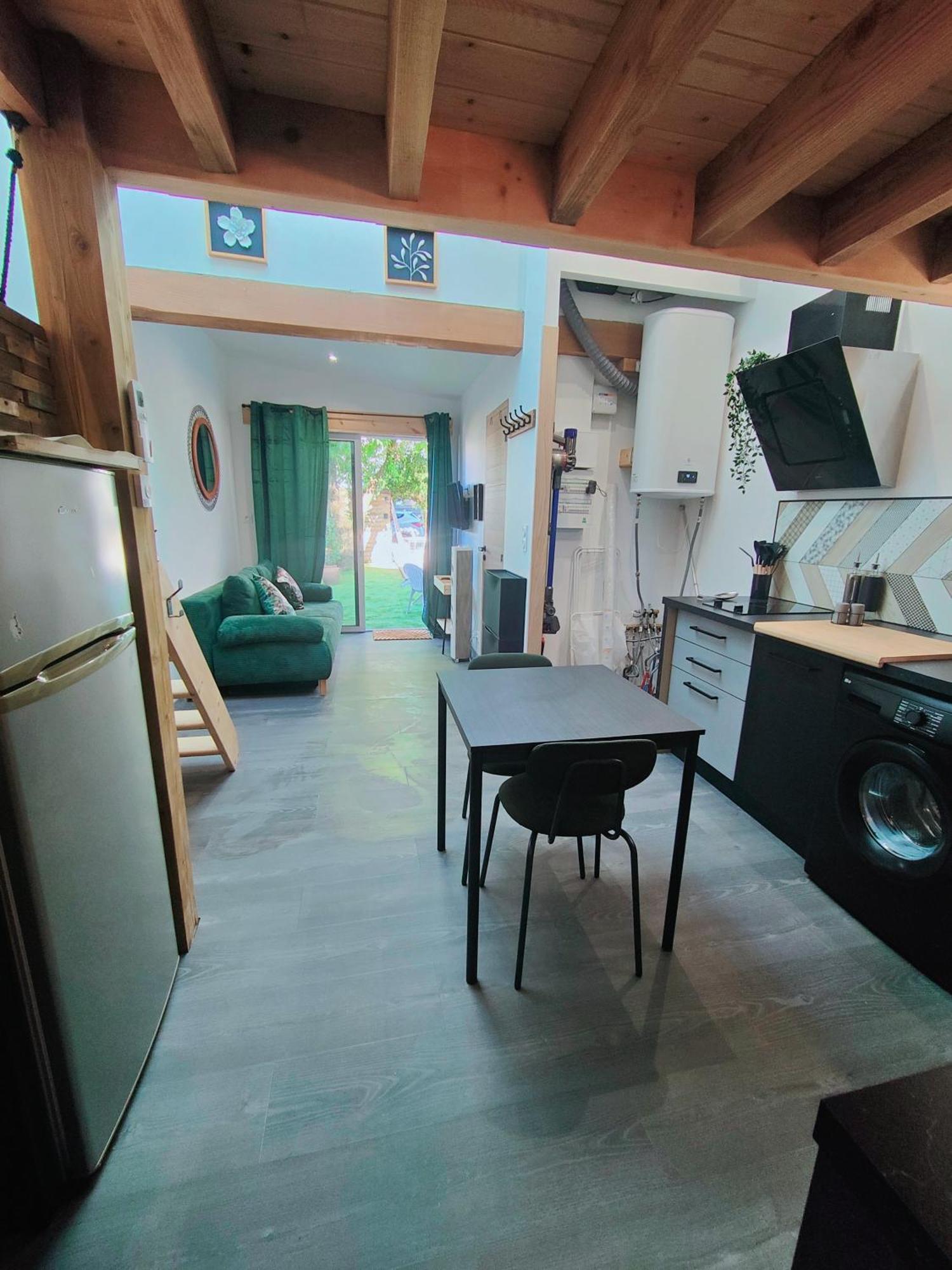 Tiny House Avec Jardin Et Acces Piscine Chauffee Villa Saint-Médard-en-Jalles Exteriör bild