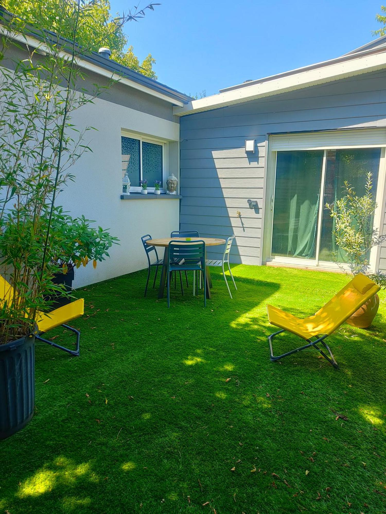 Tiny House Avec Jardin Et Acces Piscine Chauffee Villa Saint-Médard-en-Jalles Exteriör bild