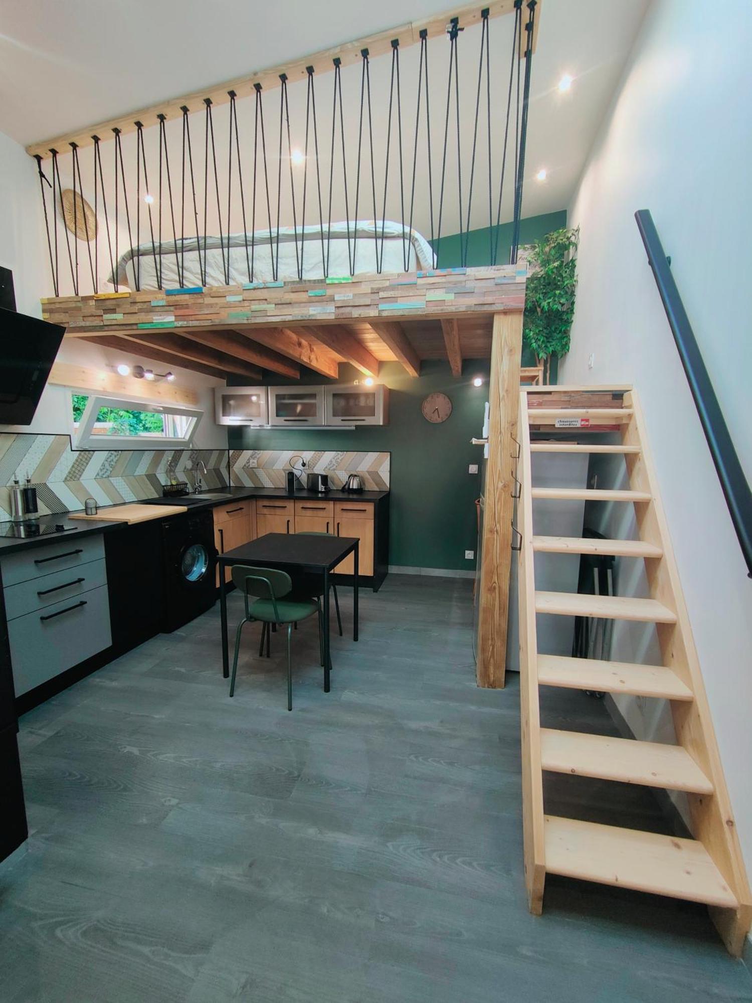 Tiny House Avec Jardin Et Acces Piscine Chauffee Villa Saint-Médard-en-Jalles Exteriör bild
