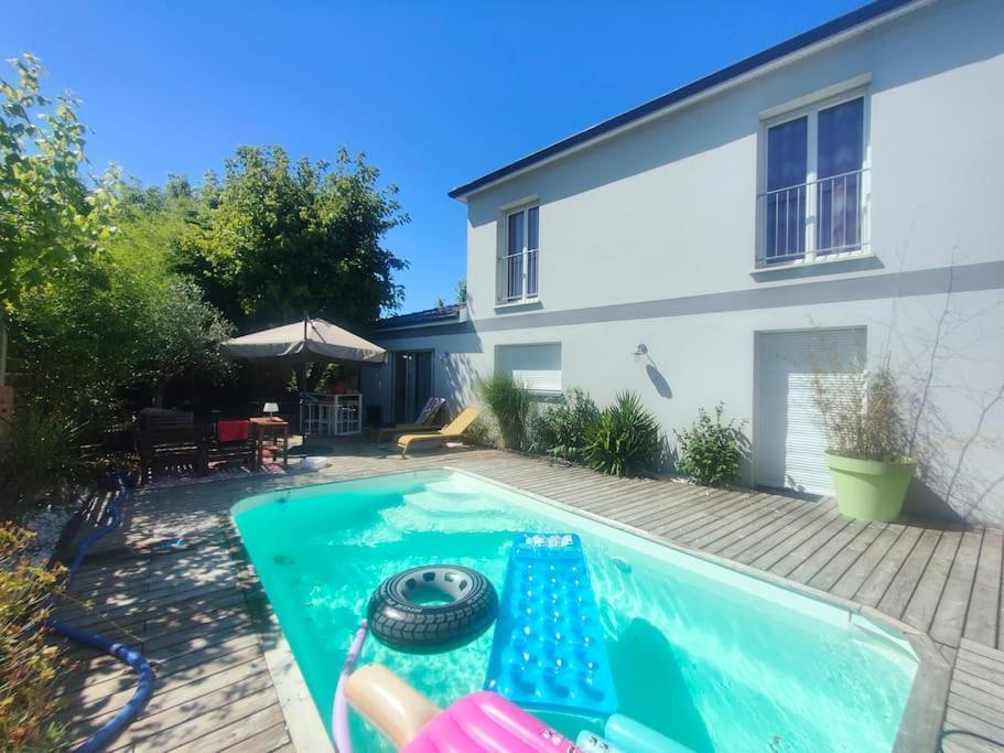Tiny House Avec Jardin Et Acces Piscine Chauffee Villa Saint-Médard-en-Jalles Exteriör bild